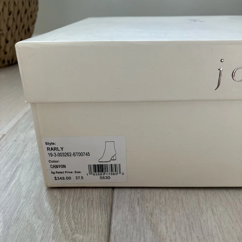 Joie Suede Leather Ankle Boots - Picture 2 of 6